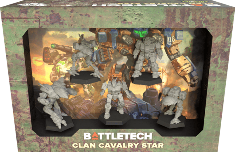 Battletech Clan Cavalry Star Forcepack image 0